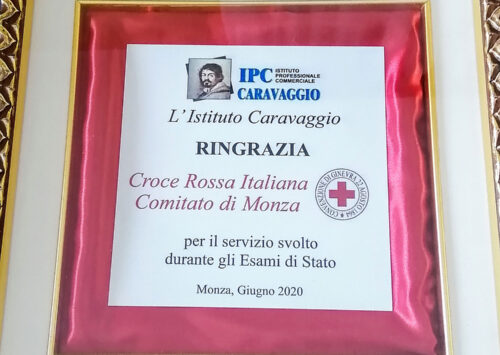 L’Istituto Caravaggio ringrazia Croce Rossa Italiana